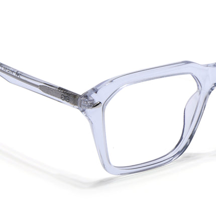 Goeye Light Blue Square Acetate Eyeglasses for Men & Women (GO173GE1674-C2)