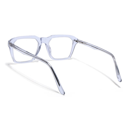 Goeye Light Blue Square Acetate Eyeglasses for Men & Women (GO173GE1674-C2)