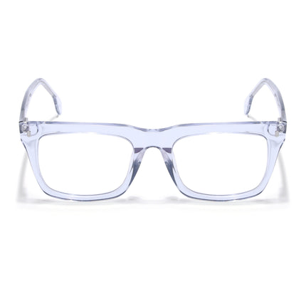 Goeye Light Blue Square Acetate Eyeglasses for Men & Women (GO178GE1680-C2)