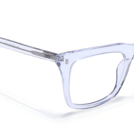 Goeye Light Blue Square Acetate Eyeglasses for Men & Women (GO178GE1680-C2)