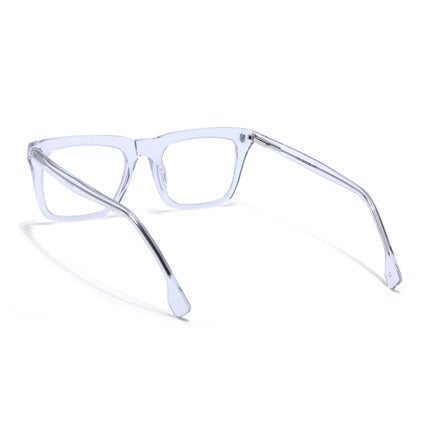 Goeye Light Blue Square Acetate Eyeglasses for Men & Women (GO178GE1680-C2)