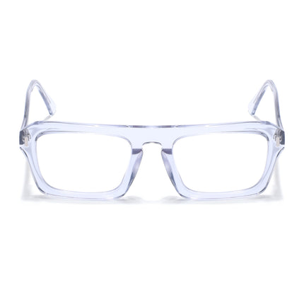 Goeye Light Blue Wayfarer Acetate Eyeglasses for Men & Women (GO180GE1683-C2)