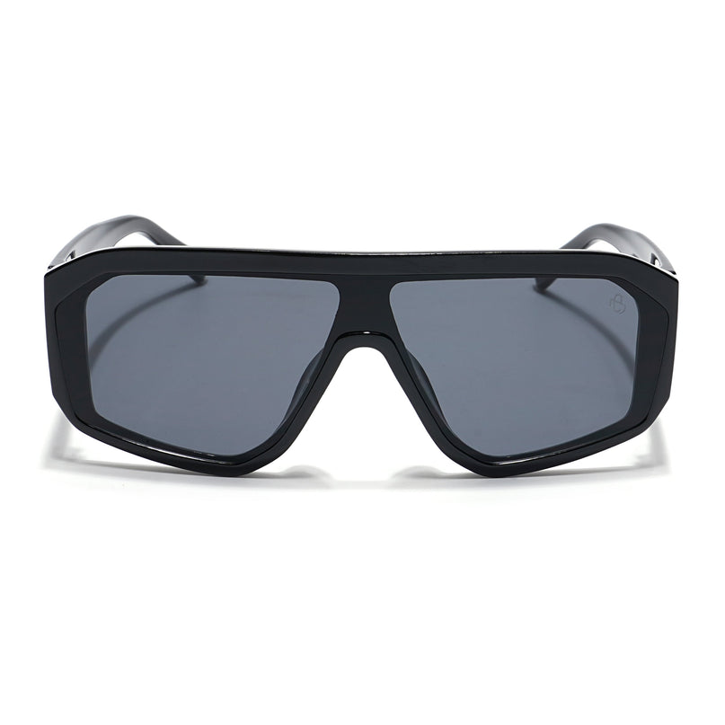 Supremo - Black Oversize Sunglasses (ID2329CL860)