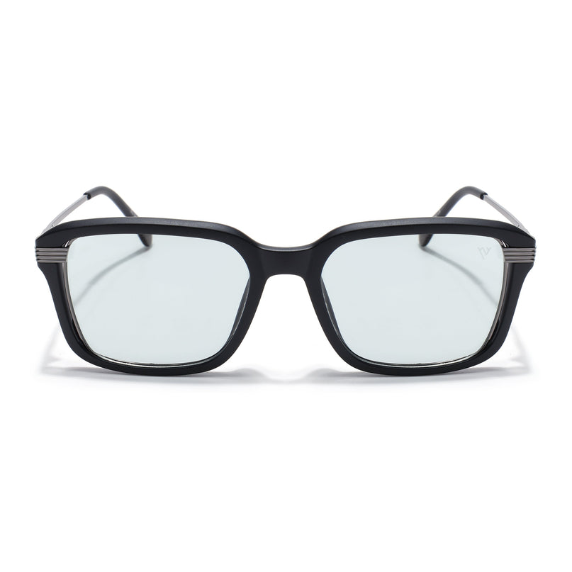 Wayfarer Polarized Sunglasses for Men & Women (Olive Lens | Black Frame - PMG7898)