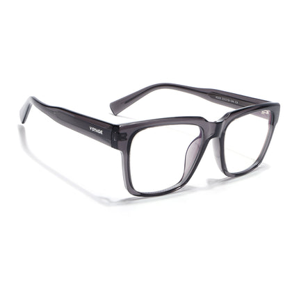 Voyage Grey Wayfarer Eyeglasses for Men & Women (K025FMG8011)
