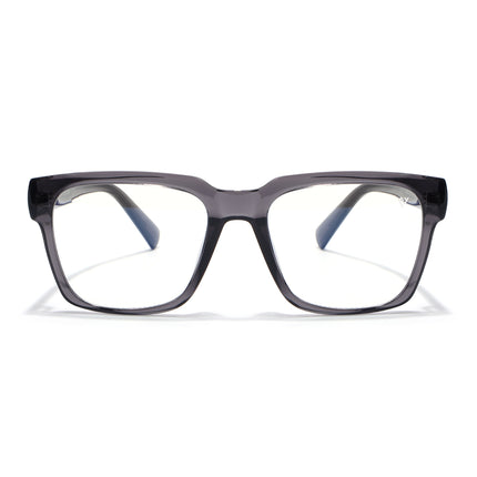 Voyage Grey Wayfarer Eyeglasses for Men & Women (K025FMG8011)