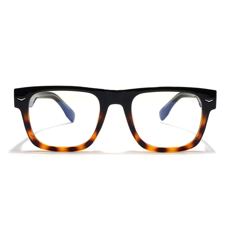 Voyage Demi Brown Wayfarer Eyeglasses for Men & Women (K026FMG8056)