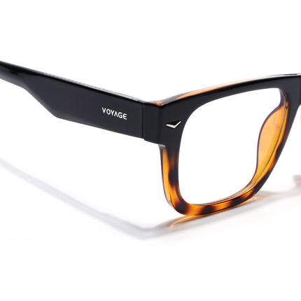 Voyage Demi Brown Wayfarer Eyeglasses for Men & Women (K026FMG8056)