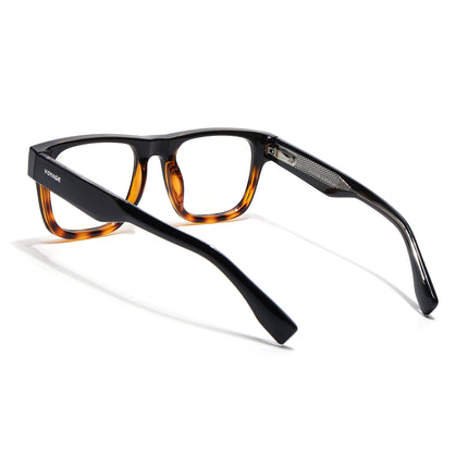 Voyage Demi Brown Wayfarer Eyeglasses for Men & Women (K026FMG8056)