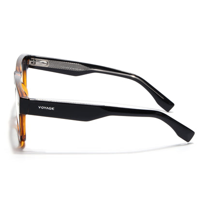 Voyage Demi Brown Wayfarer Eyeglasses for Men & Women (K026FMG8056)