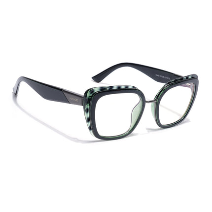 Voyage Demi Green Cateye Eyeglasses for Women (K043FMG8583)