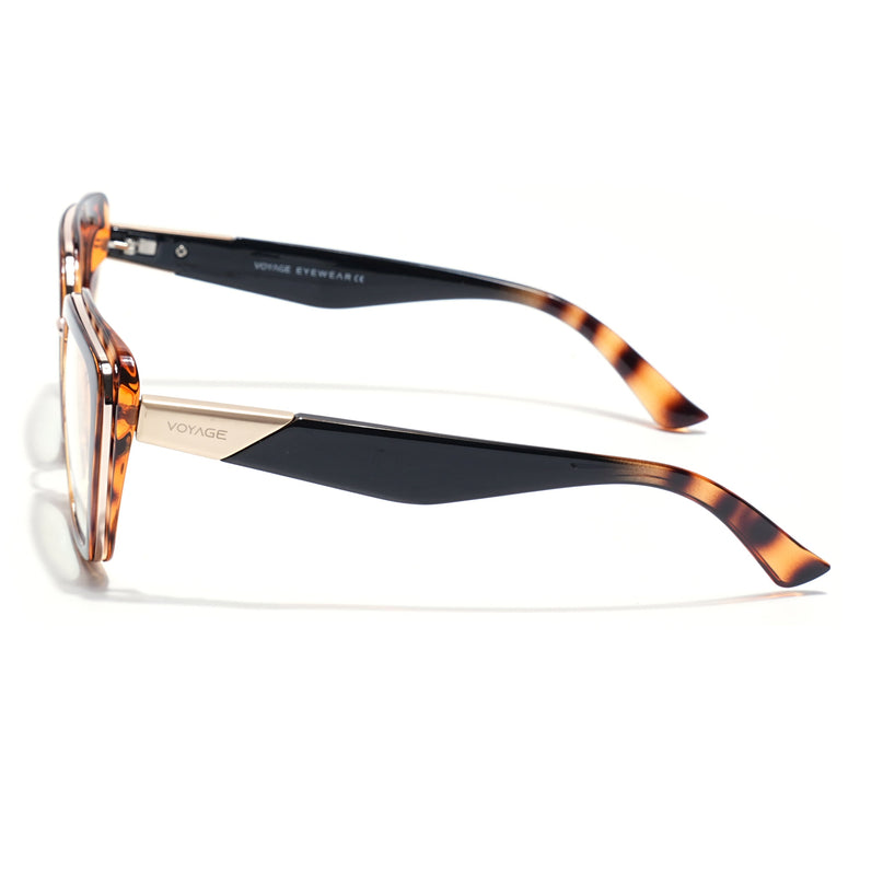 Voyage Demi Brown Cateye Eyeglasses for Women (K043FMG8585)