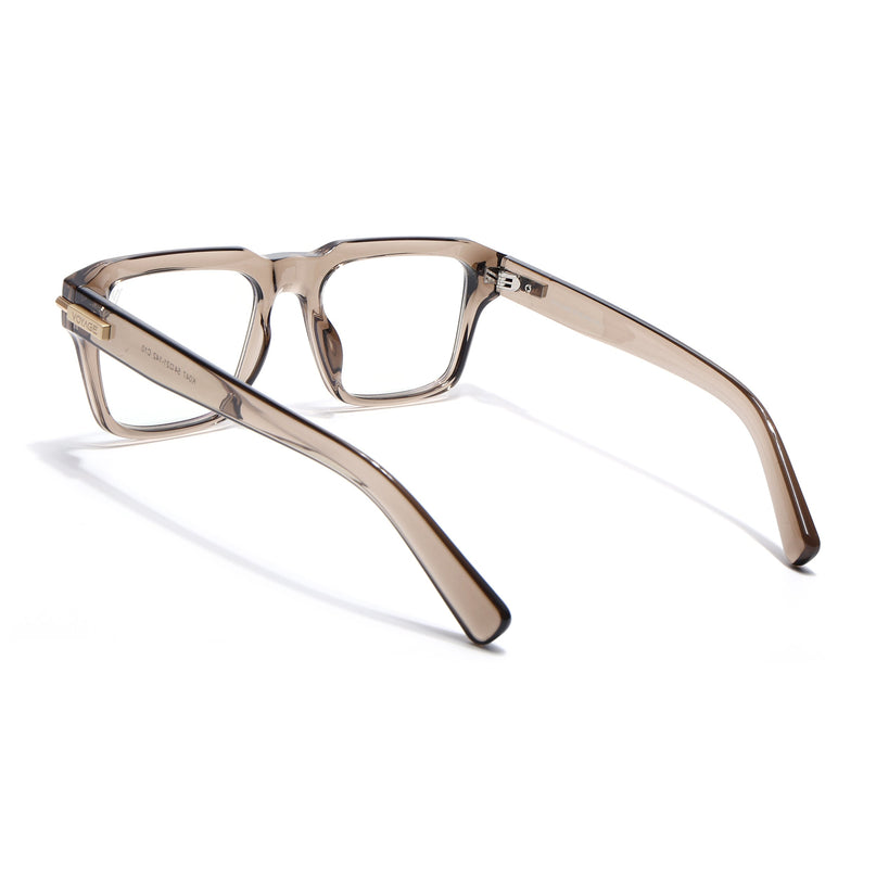 Voyage Brown Wayfarer Eyeglasses for Men & Women (K047FMG8023)