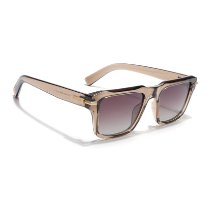 Wayfarer Polarized Sunglasses for Men & Women (Brown Lens | Brown Frame - PMG7962)