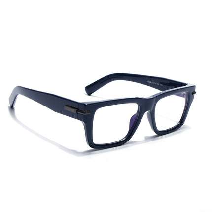 Voyage Blue Wayfarer Eyeglasses for Men & Women (K049FMG8001)