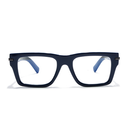 Voyage Blue Wayfarer Eyeglasses for Men & Women (K049FMG8001)