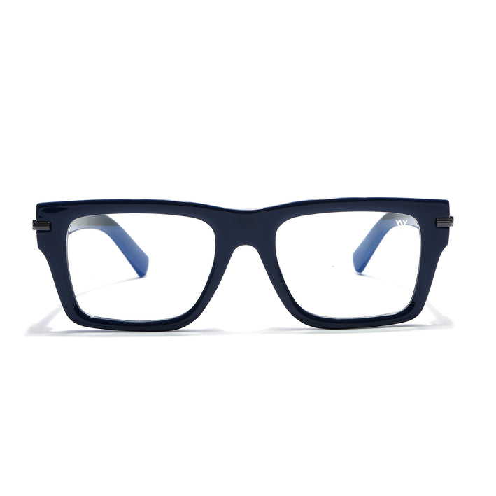 Voyage Blue Wayfarer Eyeglasses for Men & Women (K049FMG8001)