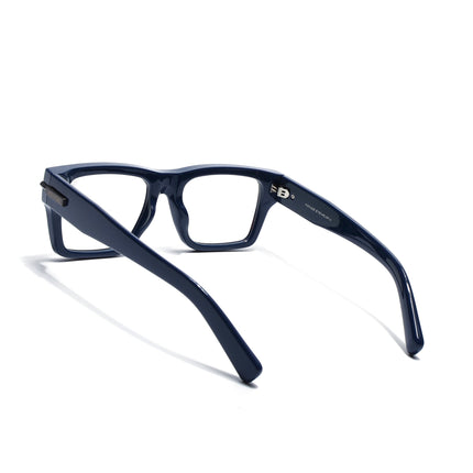 Voyage Blue Wayfarer Eyeglasses for Men & Women (K049FMG8001)