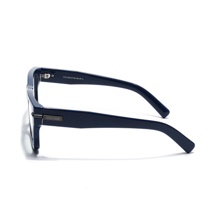 Voyage Blue Wayfarer Eyeglasses for Men & Women (K049FMG8001)