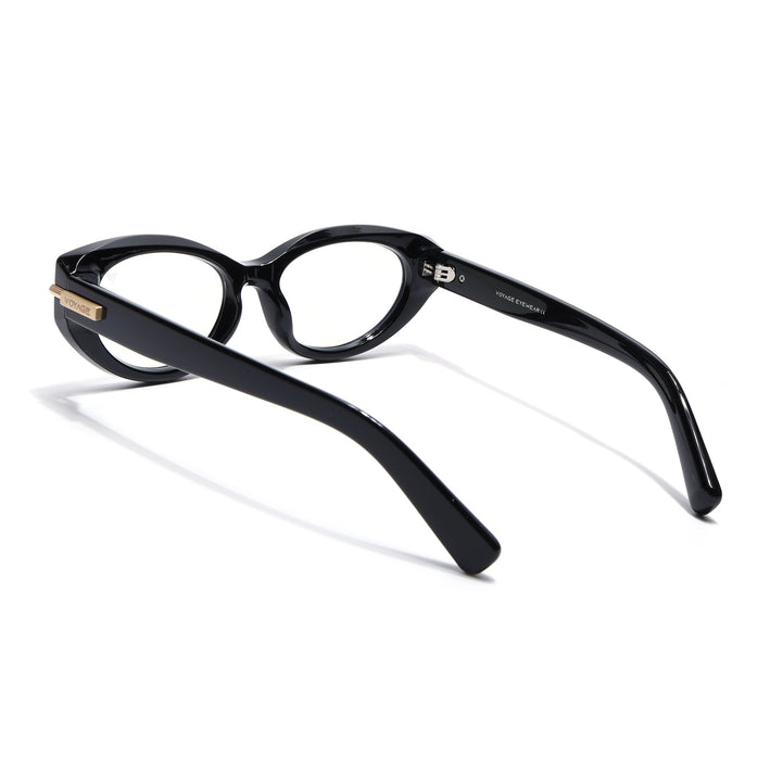 Voyage Black Cateye Eyeglasses for Women (K050FMG8015)
