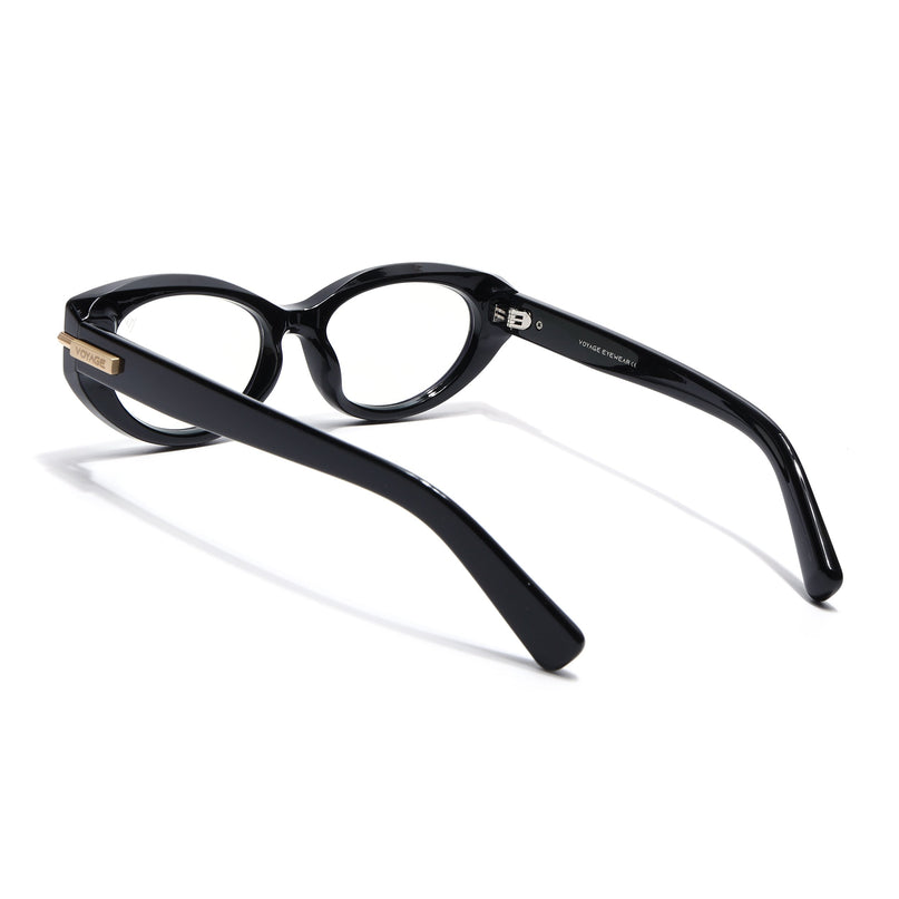 Voyage Black Cateye Eyeglasses for Women (K050FMG8015)
