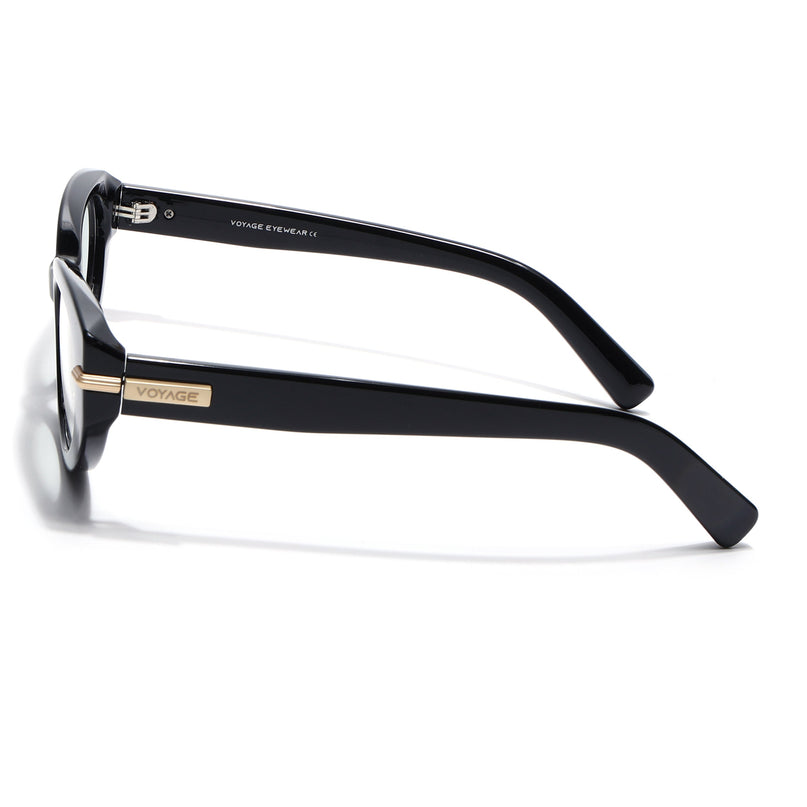 Voyage Black Cateye Eyeglasses for Women (K050FMG8015)