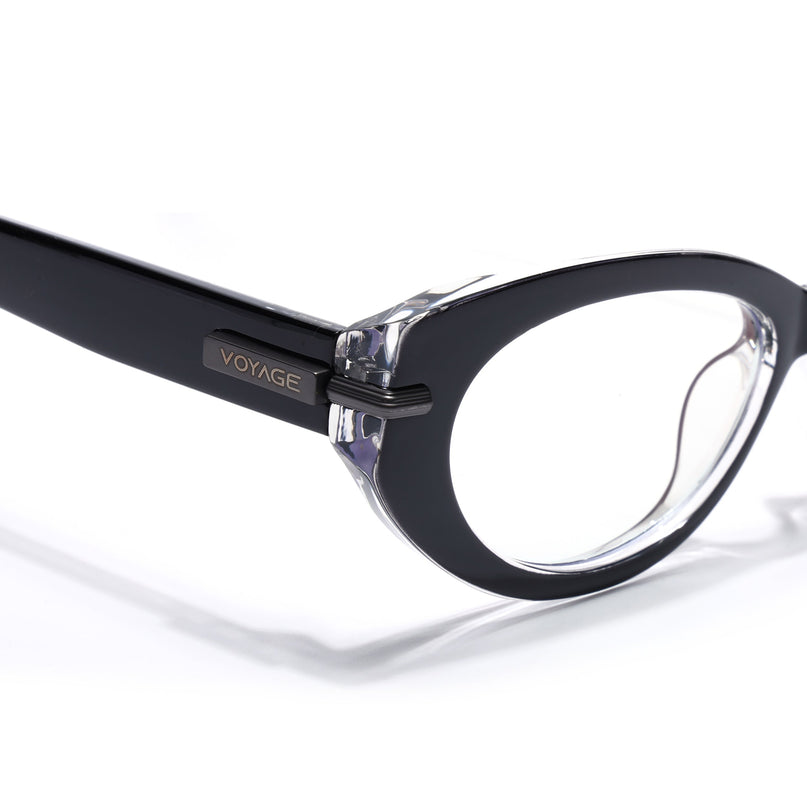 Voyage Black Cateye Eyeglasses for Women (K050FMG8016)