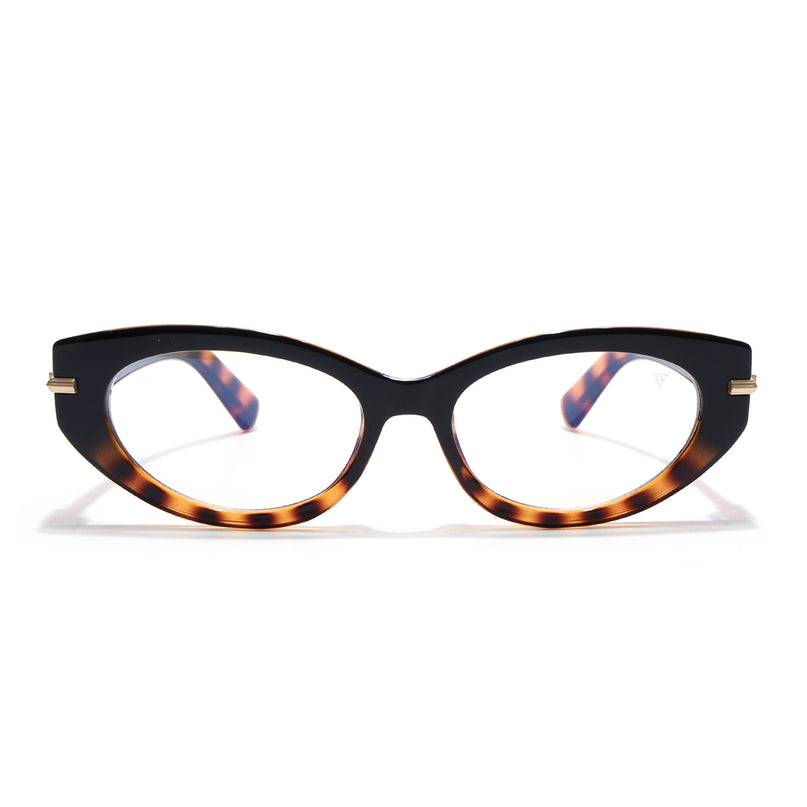 Voyage Demi Brown Cateye Eyeglasses for Women (K050FMG8017)