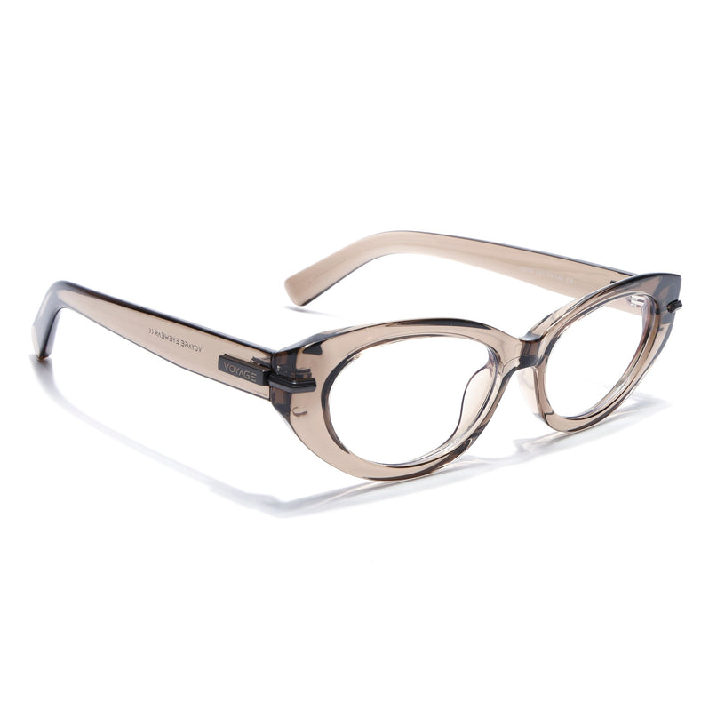 Voyage Brown Cateye Eyeglasses for Women (K050FMG8018)