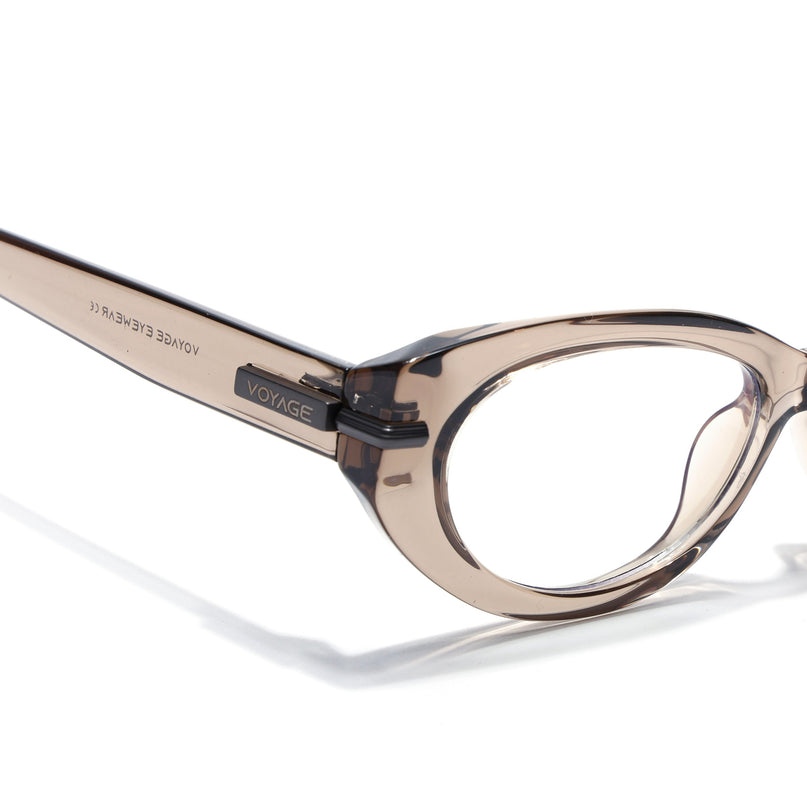 Voyage Brown Cateye Eyeglasses for Women (K050FMG8018)
