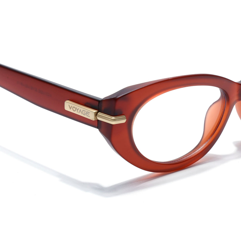 Voyage Red Cateye Eyeglasses for Women (K050FMG8016)