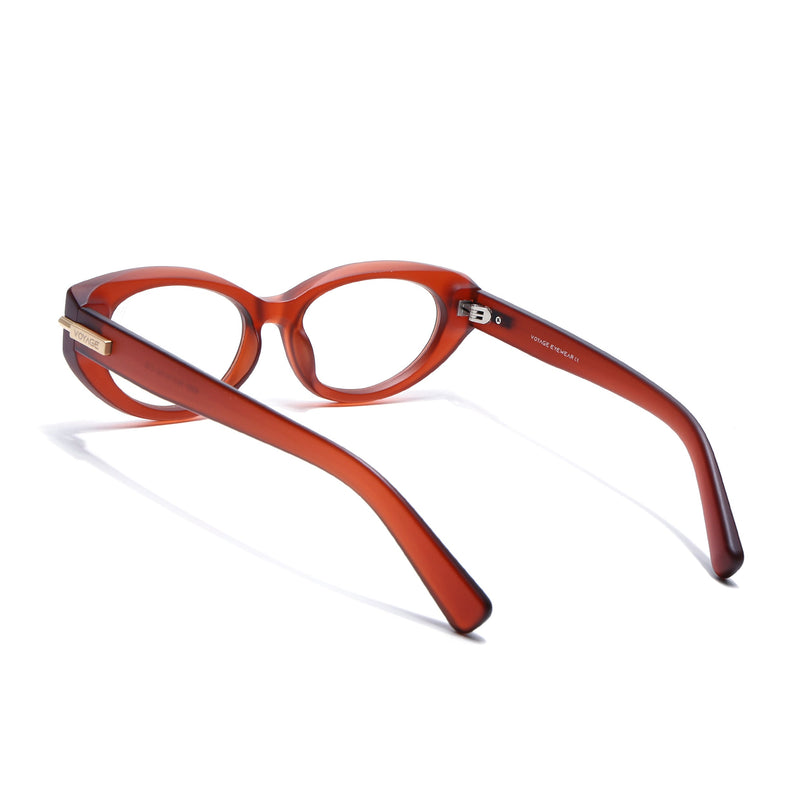 Voyage Red Cateye Eyeglasses for Women (K050FMG8016)