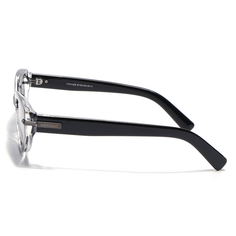 Cateye Polarized Sunglasses for Women (Grey Lens | Black Frame - PMG7937)