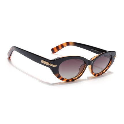 Cateye Polarized Sunglasses for Women (Brown Lens | Demi Brown Frame - PMG7938)