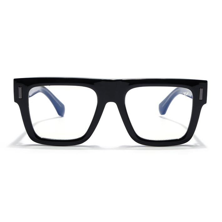 Voyage Black Wayfarer Eyeglasses for Men & Women (K051FMG8061)