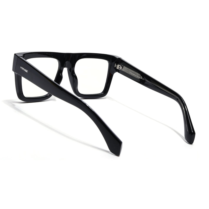 Voyage Black Wayfarer Eyeglasses for Men & Women (K051FMG8061)