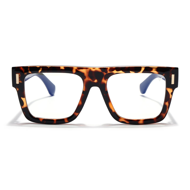 Voyage Demi Brown Wayfarer Eyeglasses for Men & Women (K051FMG8064)