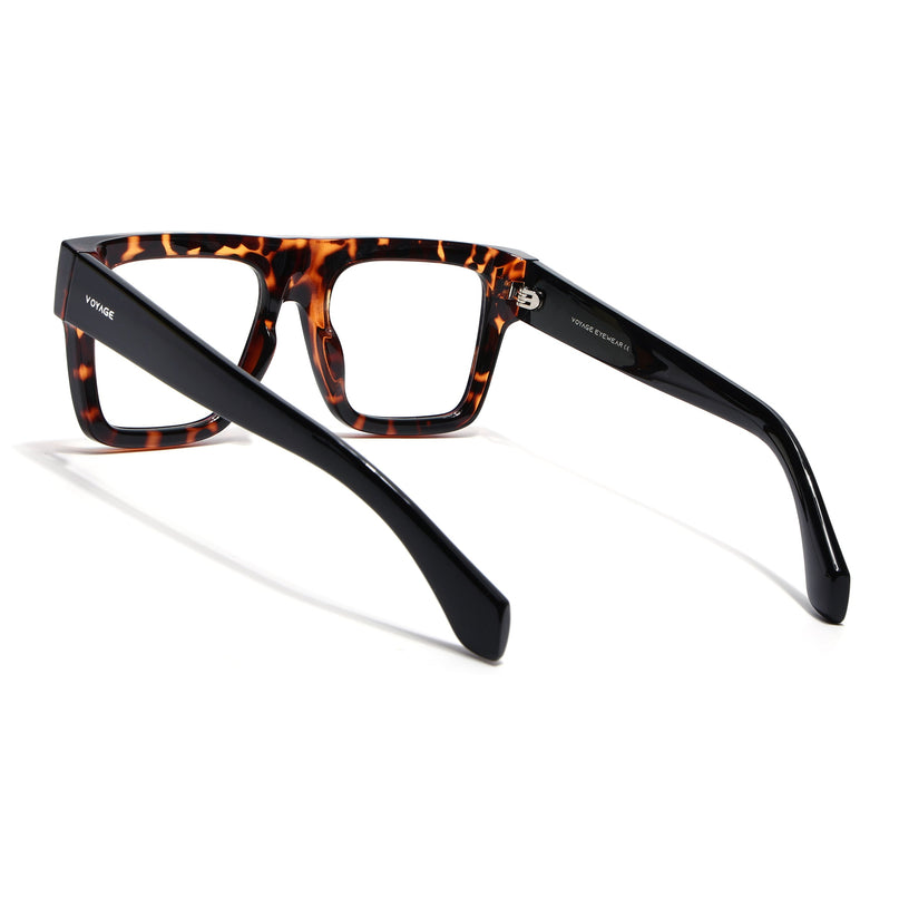 Voyage Demi Brown Wayfarer Eyeglasses for Men & Women (K051FMG8064)