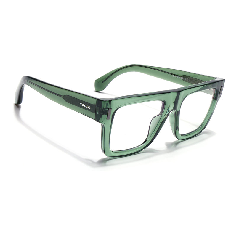Voyage Green Wayfarer Eyeglasses for Men & Women (K051FMG8066)