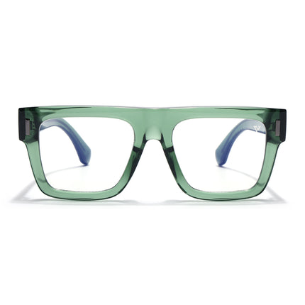 Voyage Green Wayfarer Eyeglasses for Men & Women (K051FMG8066)