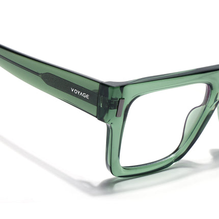 Voyage Green Wayfarer Eyeglasses for Men & Women (K051FMG8066)