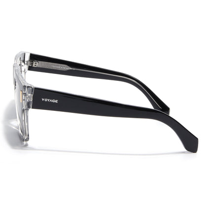 Wayfarer Polarized Sunglasses for Men & Women (Black Lens | Black Frame - PMG7948)