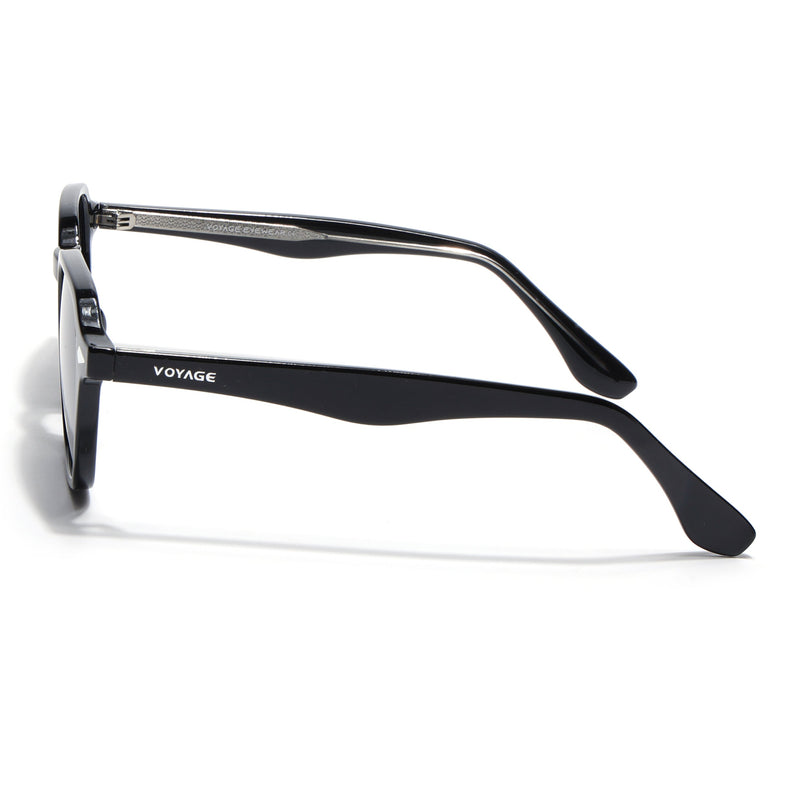 Wayfarer Polarized Sunglasses for Men & Women (Black Lens | Black Frame - PMG7971)