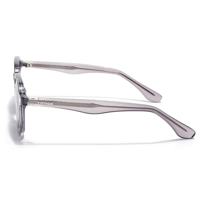 Wayfarer Polarized Sunglasses for Men & Women (Black Lens | Grey Frame - PMG7972)