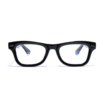 Voyage Black Wayfarer Eyeglasses for Men & Women (KG2529FMG8041)