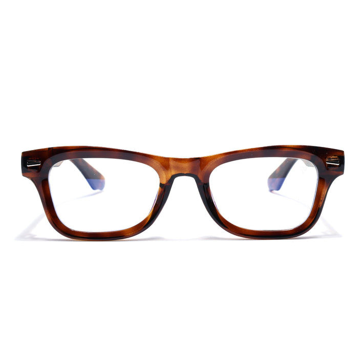 Voyage Demi Brown Wayfarer Eyeglasses for Men & Women (KG2529FMG8042)