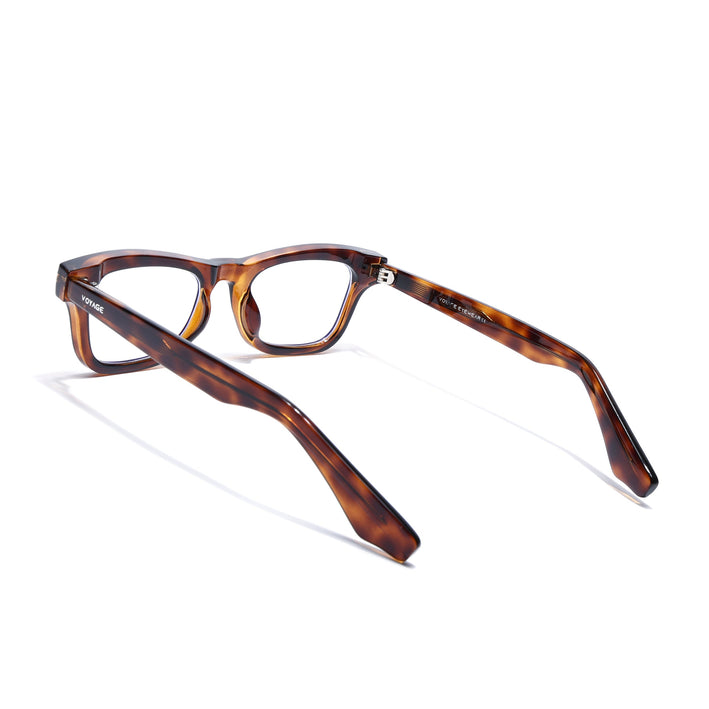 Voyage Demi Brown Wayfarer Eyeglasses for Men & Women (KG2529FMG8042)