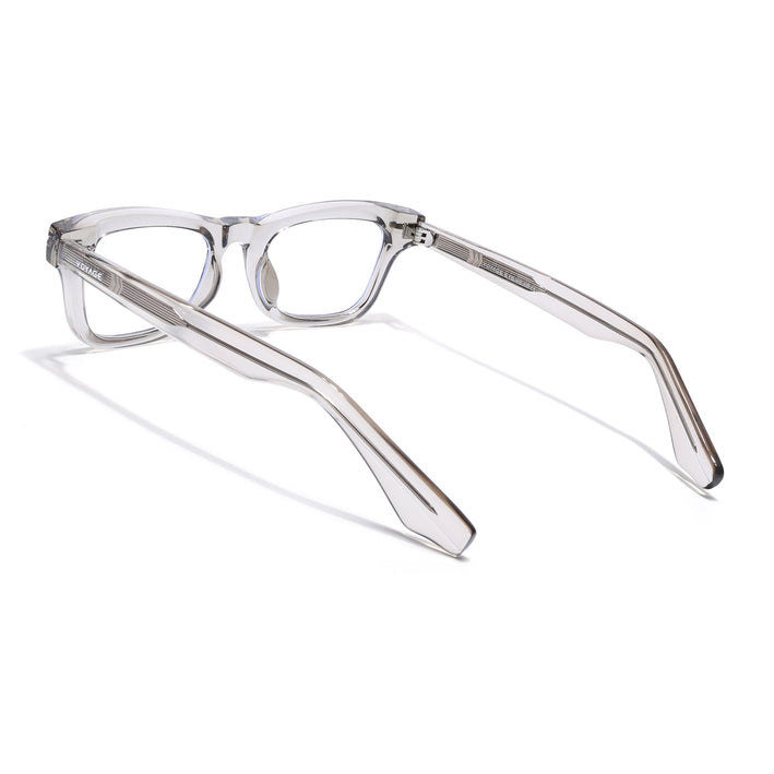 Voyage Grey Wayfarer Eyeglasses for Men & Women (KG2529FMG8045)