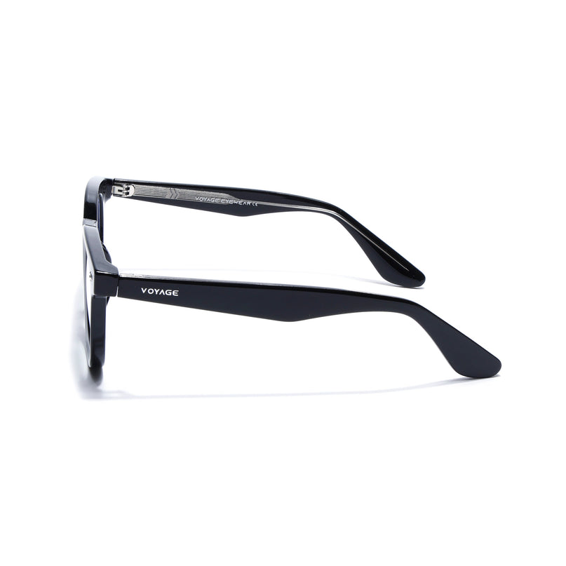 Voyage Black Wayfarer Eyeglasses for Men & Women (KG2530FMG8033)