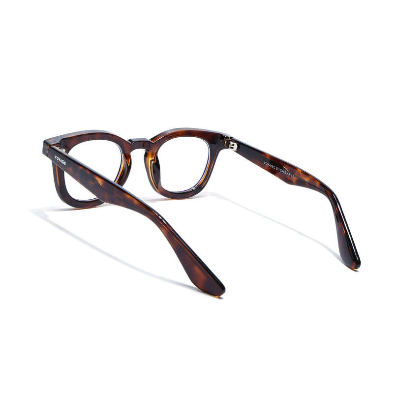 Voyage Demi Brown Wayfarer Eyeglasses for Men & Women (KG2530FMG8035)